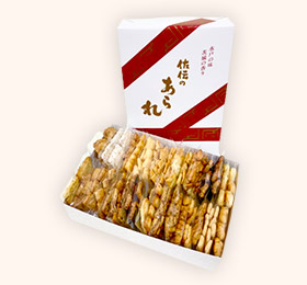 あられ36～42袋入りギフトのイメージです。